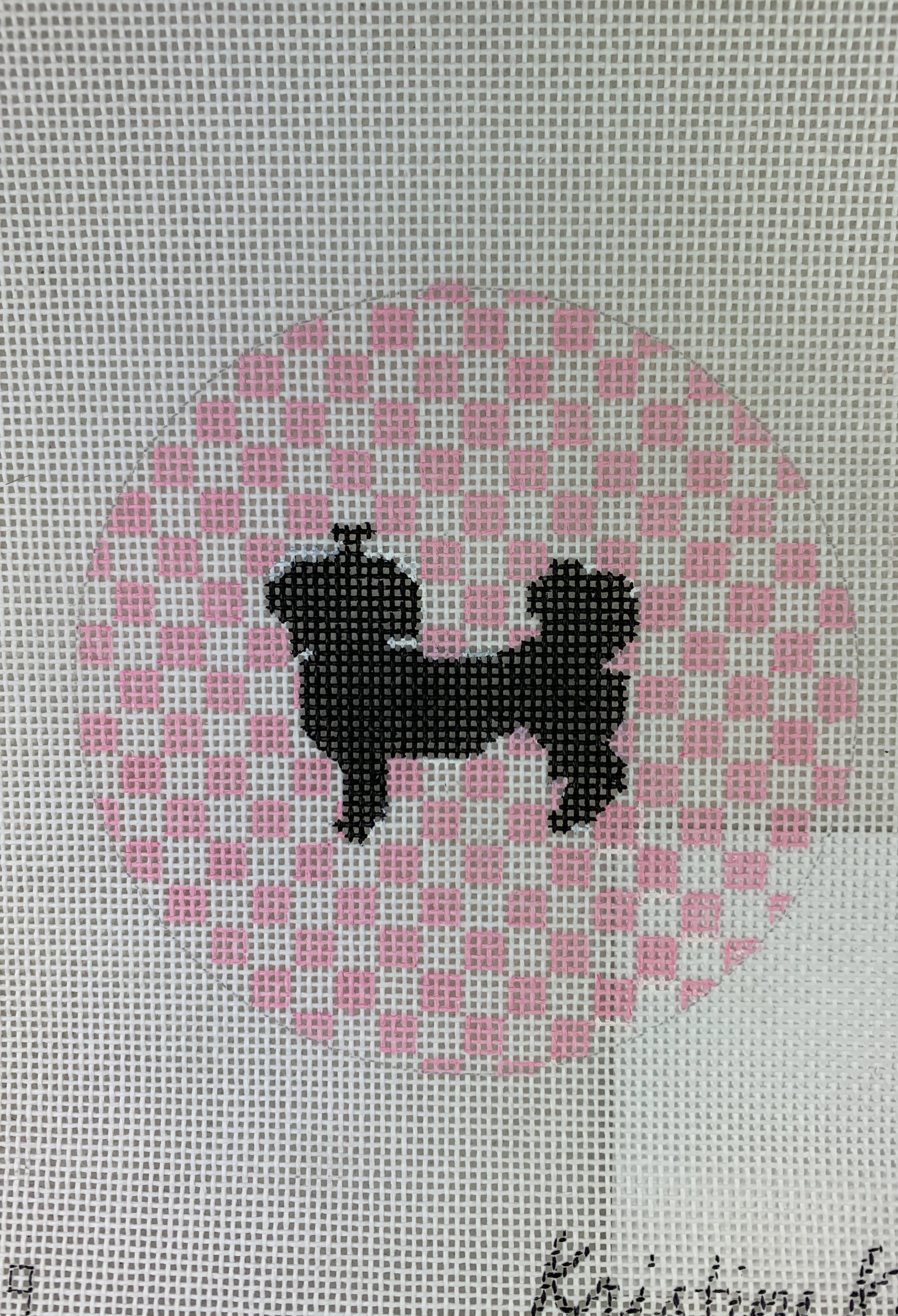 * Kristine Kingston Designs KKNOAS-119 Shih Tzu on Pale Pink