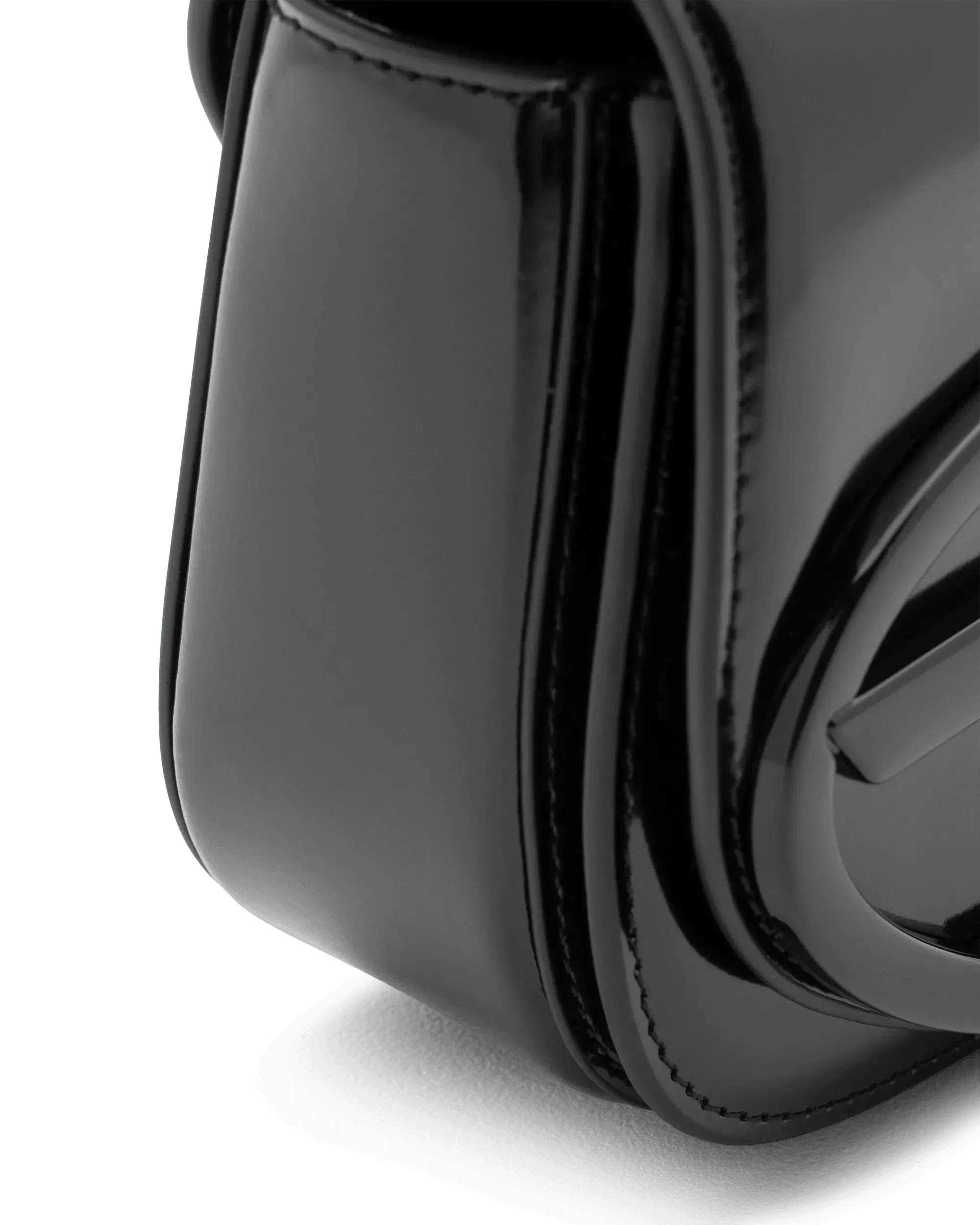 1DR Iconic Mirrored Leather Shoulder Bag