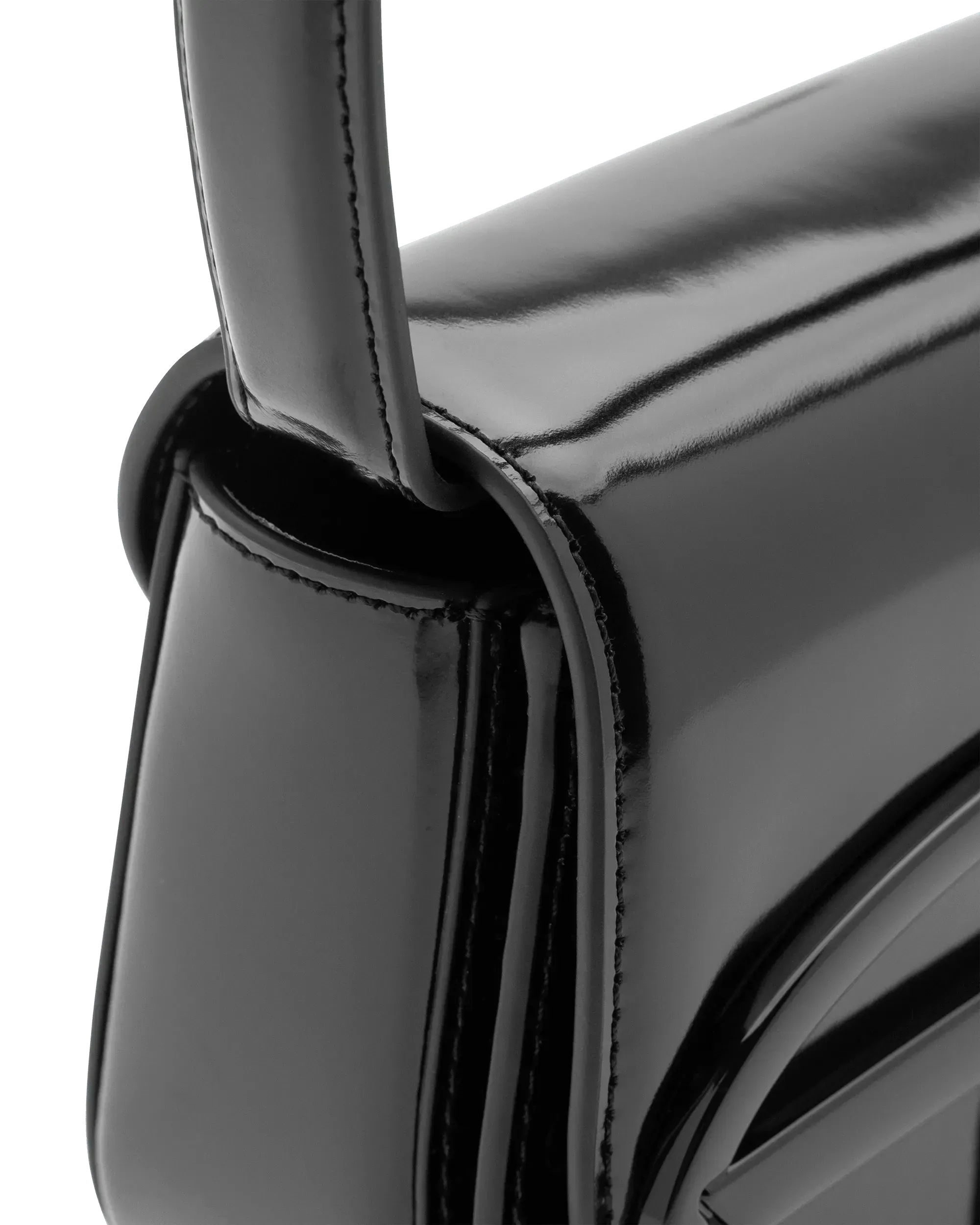 1DR Iconic Mirrored Leather Shoulder Bag