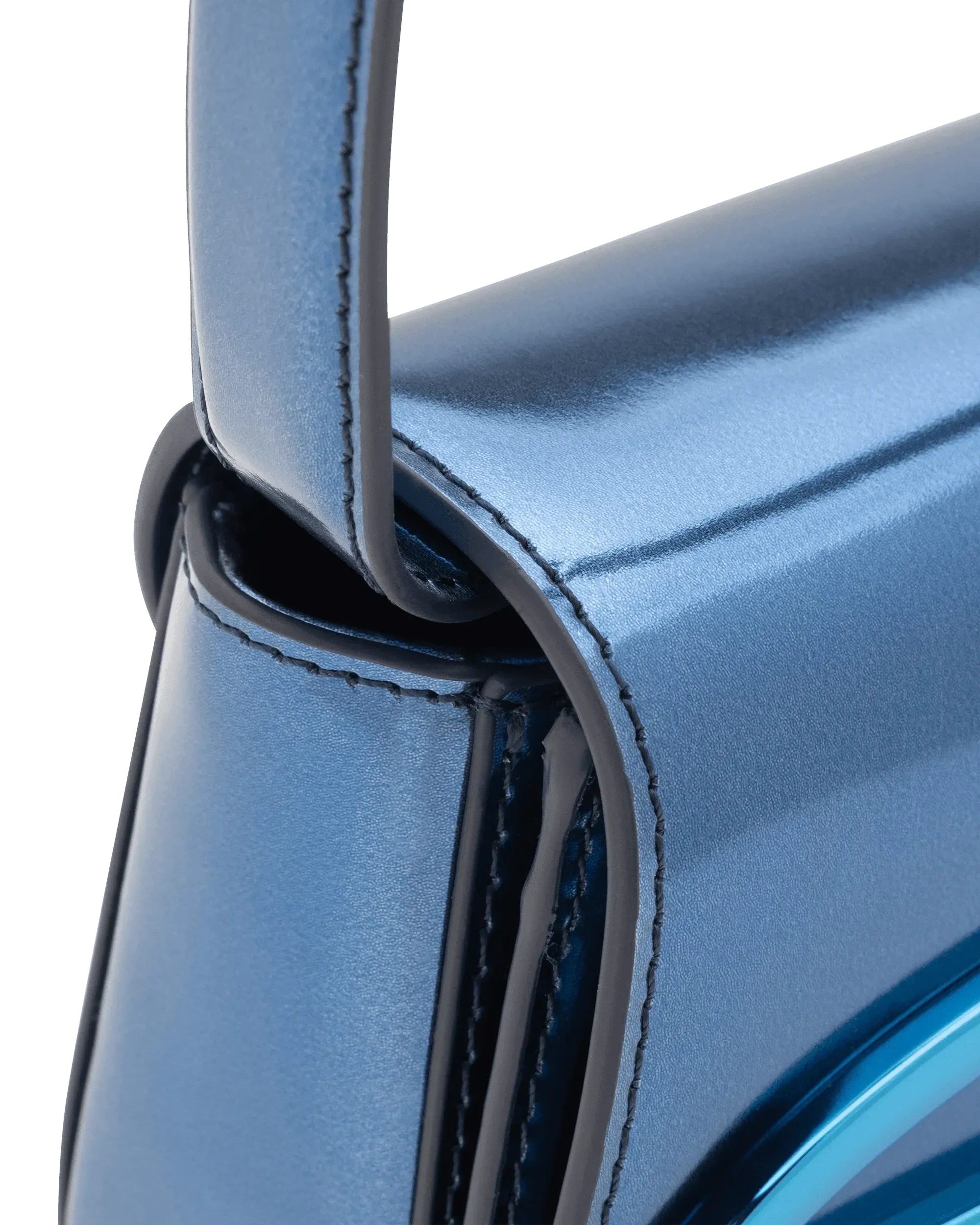 1DR Iconic Mirrored Leather Shoulder Bag