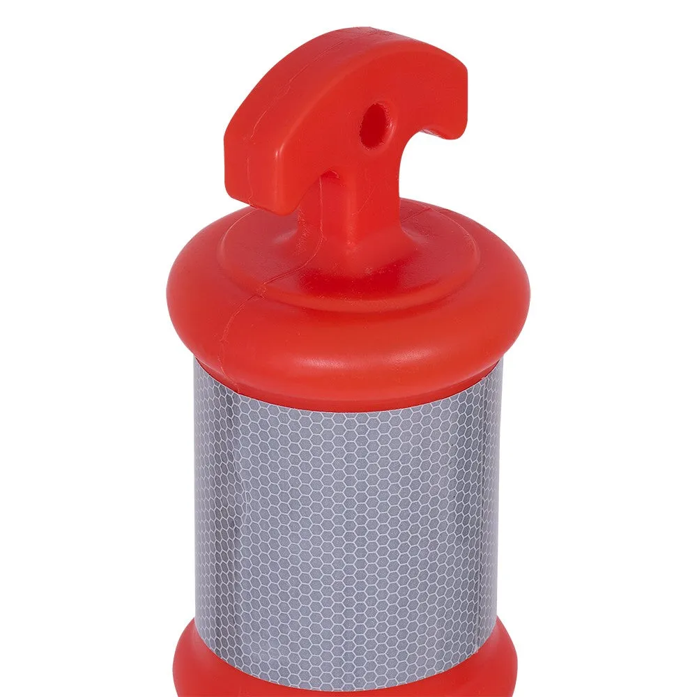 47" Hi-Vis Orange T-Top Delineator Post (191)