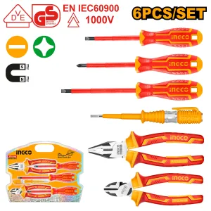 6 Pcs Insulated Hand Tools Set HKIST3061