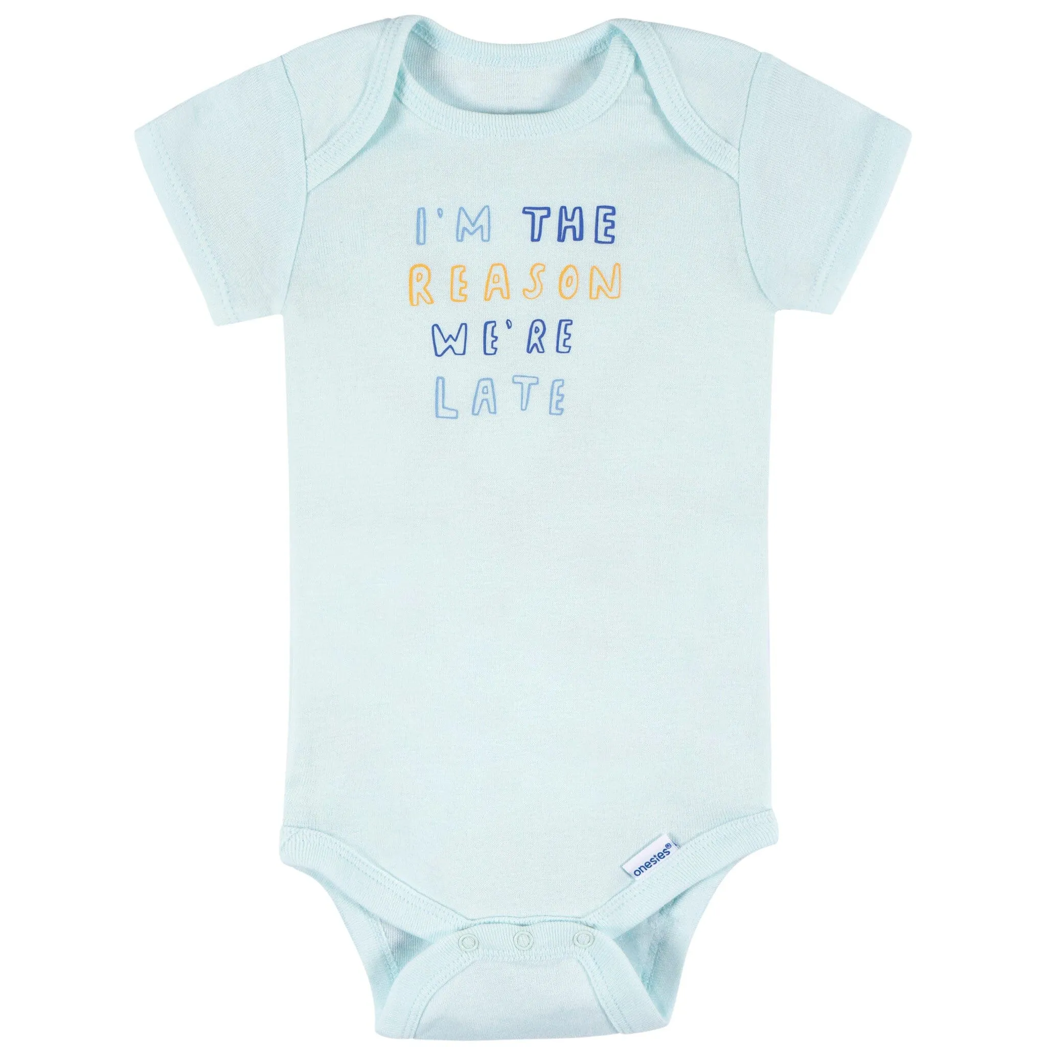 8-Pack Baby Boys Fun First Short Sleeve Onesies® Bodysuits