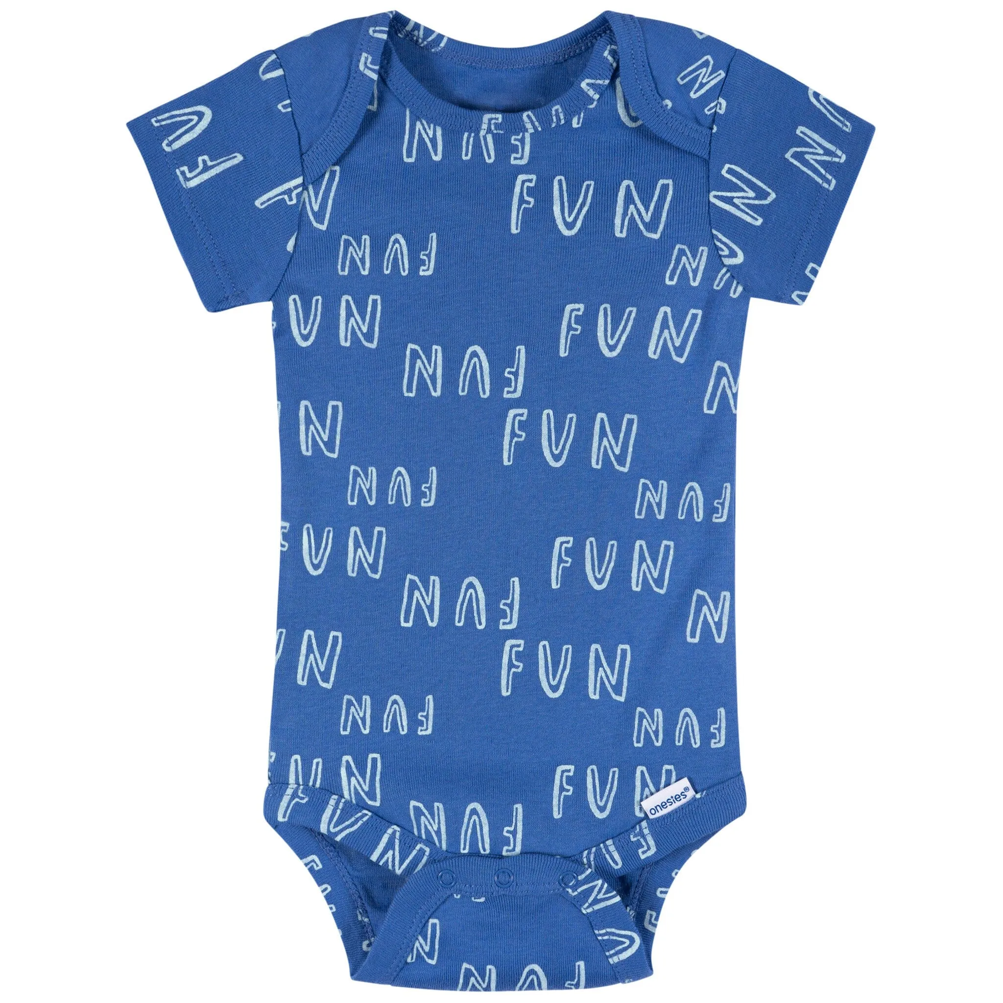 8-Pack Baby Boys Fun First Short Sleeve Onesies® Bodysuits