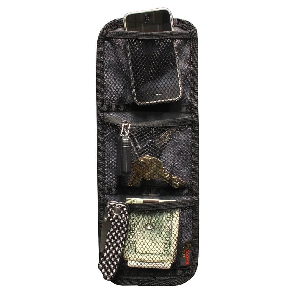 Acorn Three-Pocket Mesh Velcro Pouch for Gun Safes