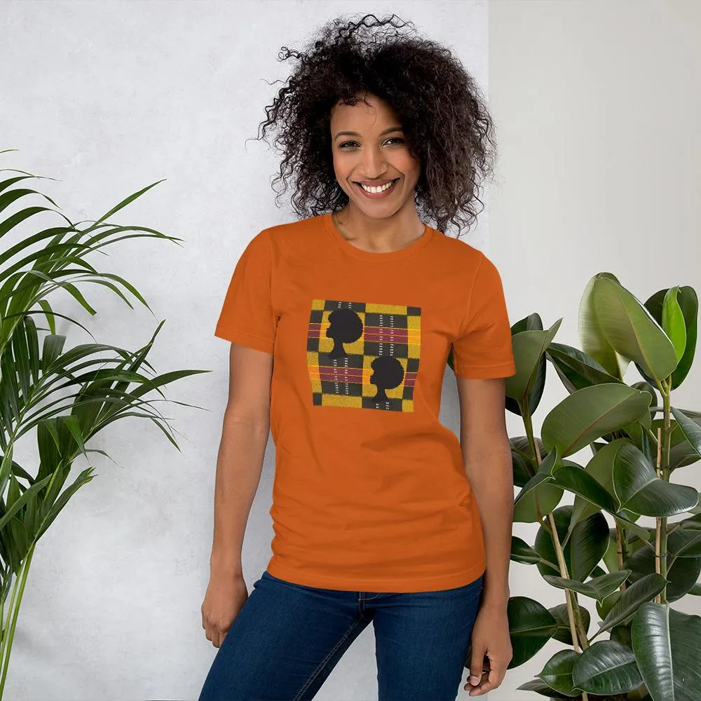 Afro African Print Color Short-Sleeve Unisex T-Shirt