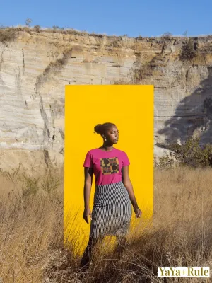 Afro African Print Color Short-Sleeve Unisex T-Shirt