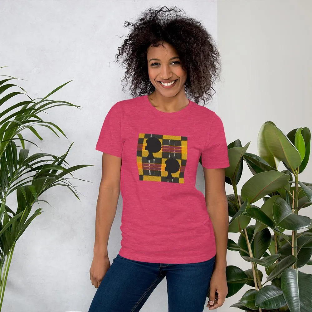 Afro African Print Color Short-Sleeve Unisex T-Shirt
