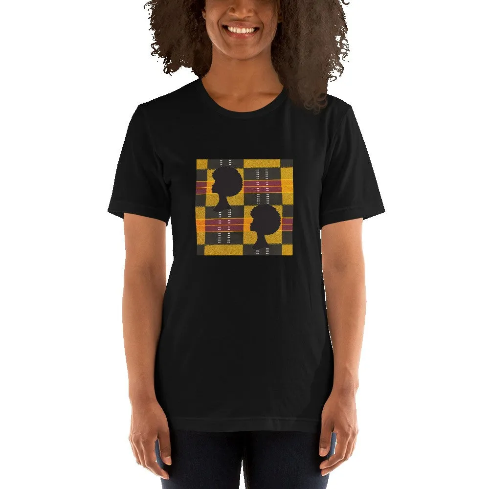 Afro African Print Color Short-Sleeve Unisex T-Shirt