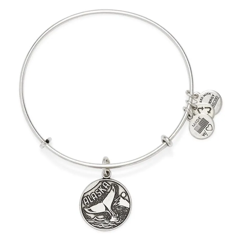 Alaska Whale Tail Bangle