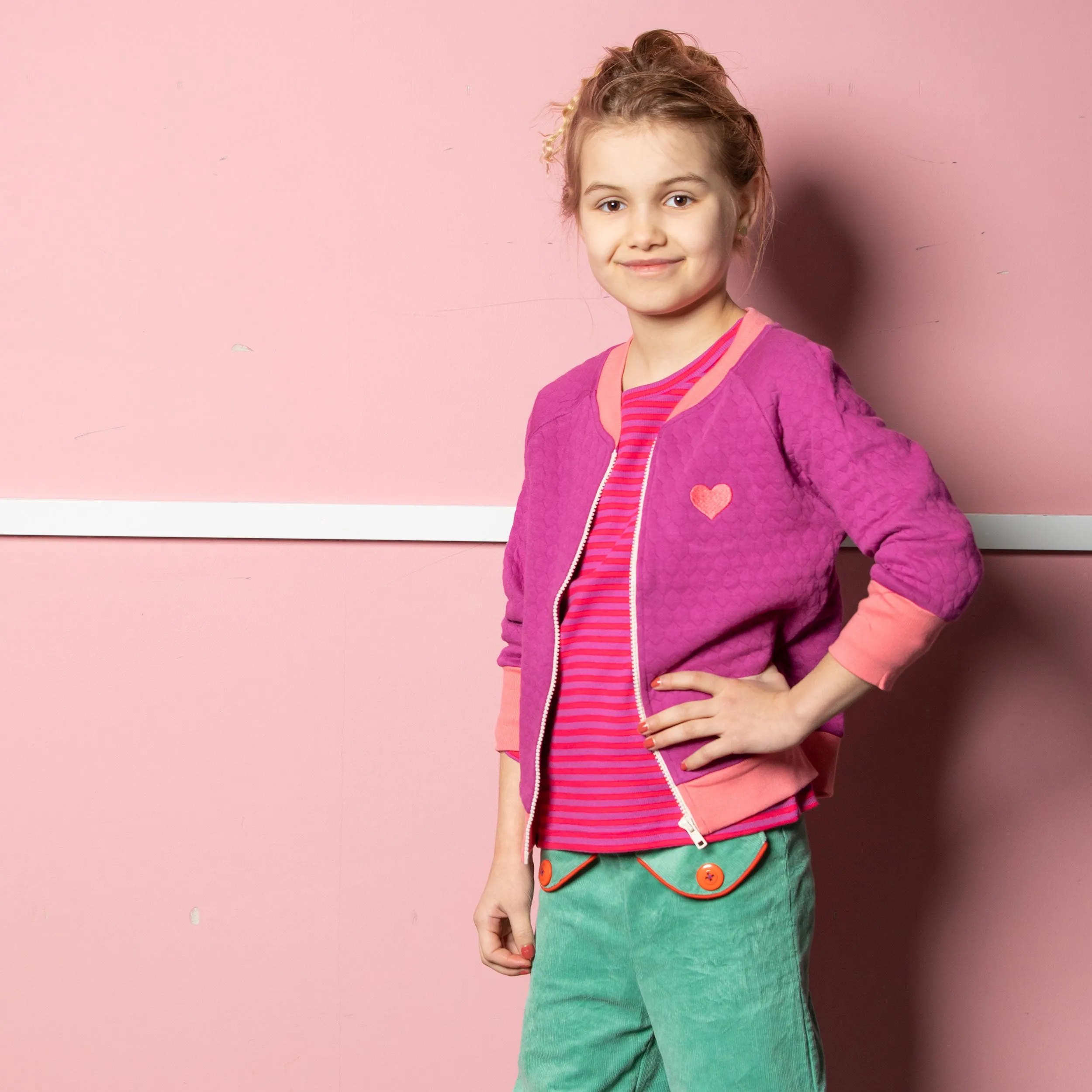Alba - Quilted Zipper Jacket