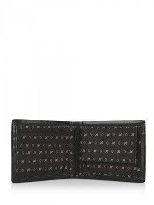 All Over Logo Print Bi-fold Wallet