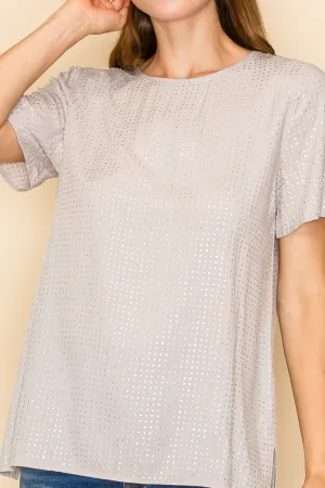 All Over Stone Short Sleeve