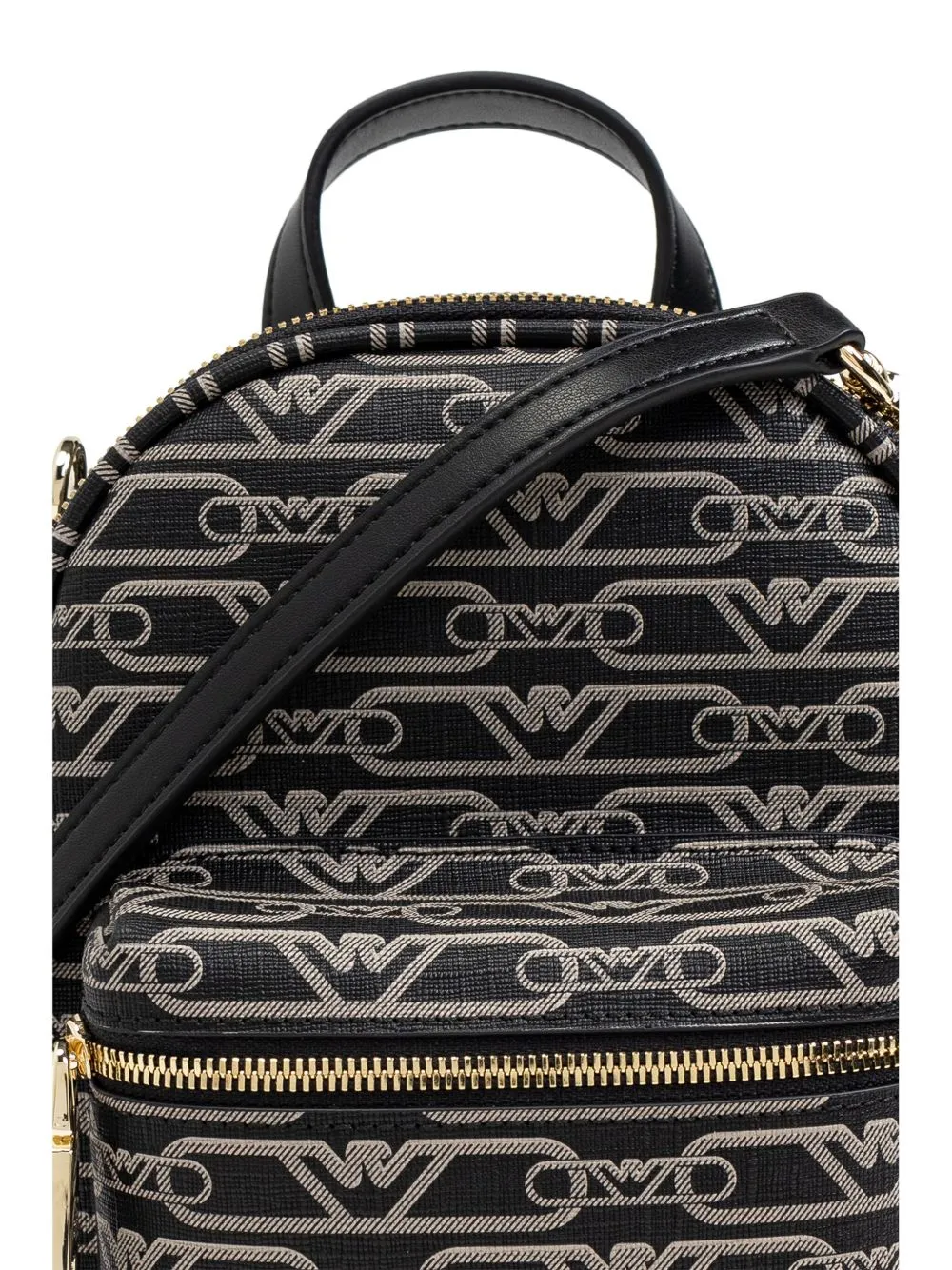 Allover logo backpack