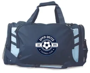 APPIN SOCCER - Gear Bag (Navy/Sky)