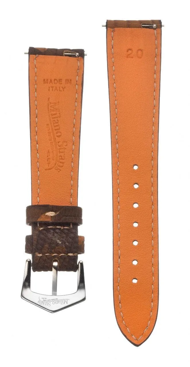 Apple Watch Leather Band ™ Camouflage Lizard