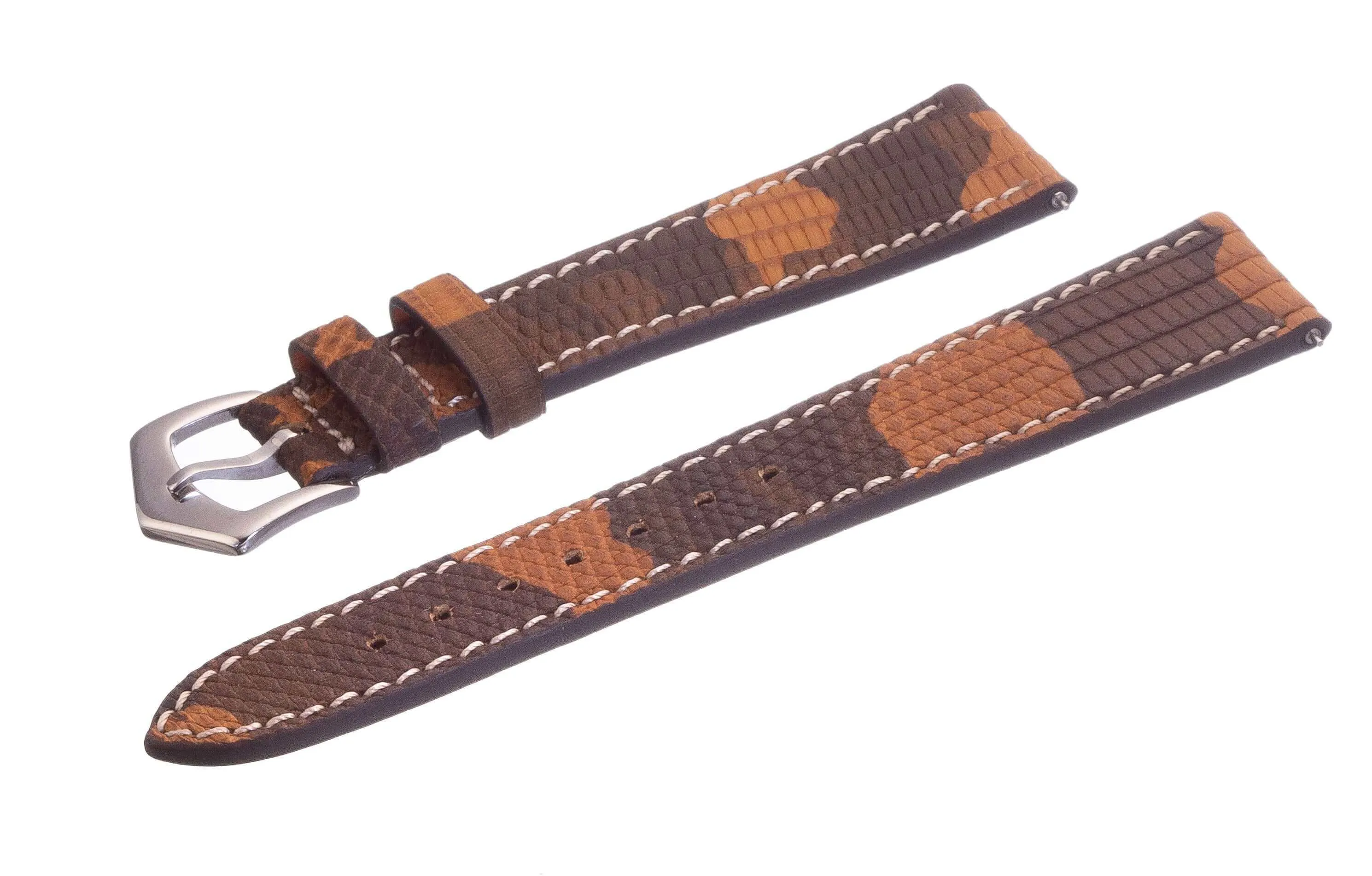 Apple Watch Leather Band ™ Camouflage Lizard