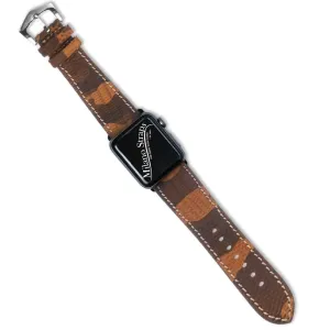 Apple Watch Leather Band ™ Camouflage Lizard