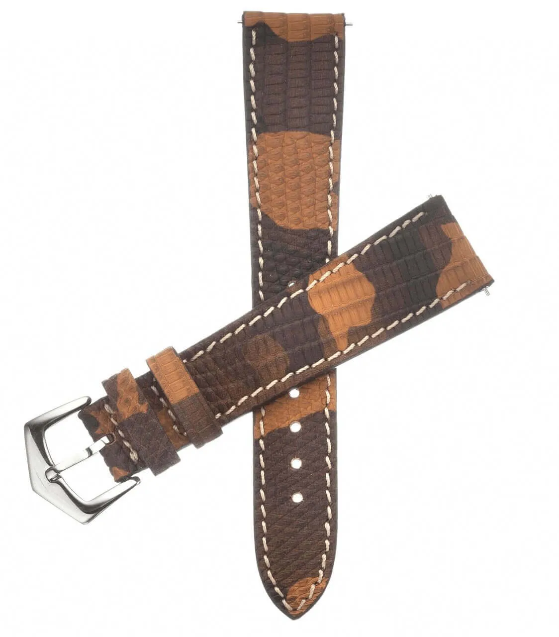 Apple Watch Leather Band ™ Camouflage Lizard