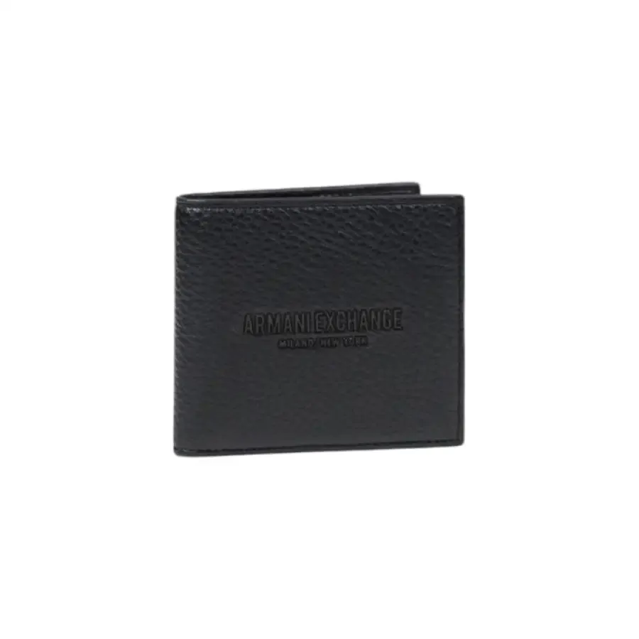 Armani Exchange Men's Plain Black Wallet