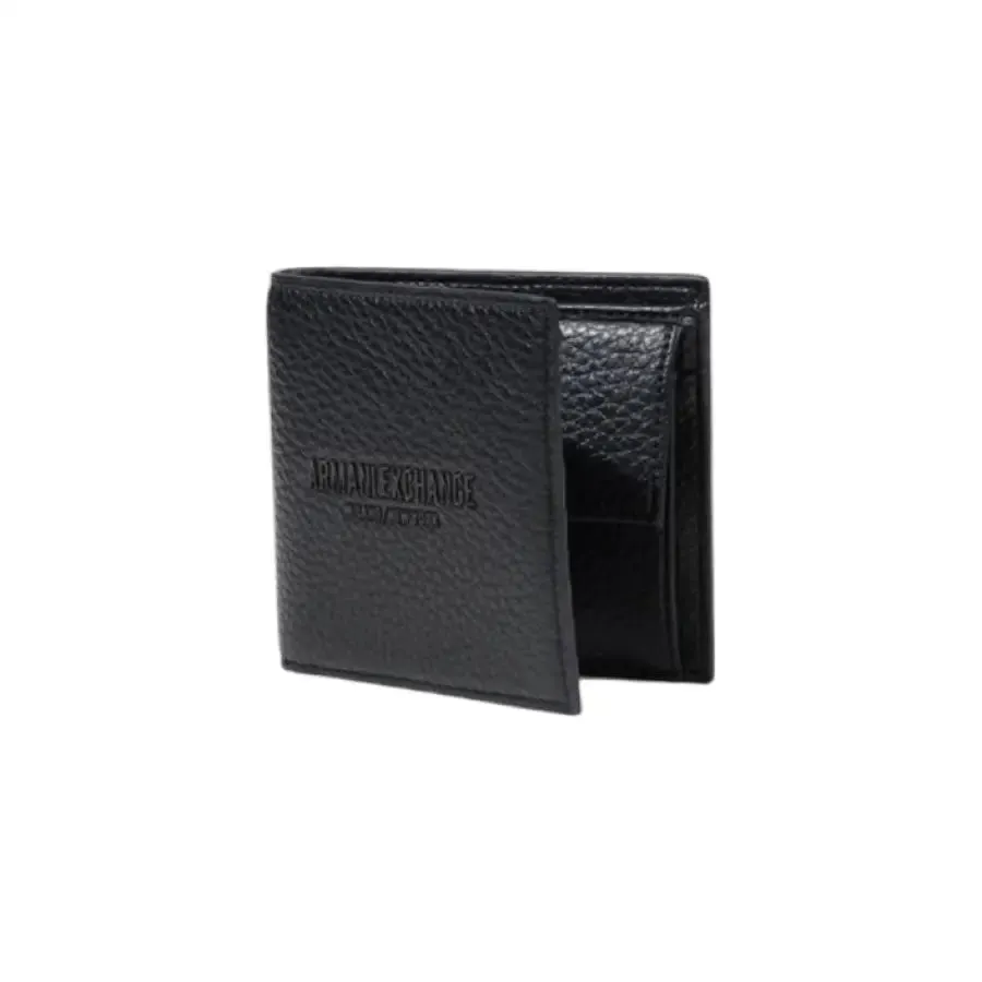 Armani Exchange Men's Plain Black Wallet