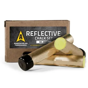 Arrowhead Forensics Reflective Chalk Pack of 3
