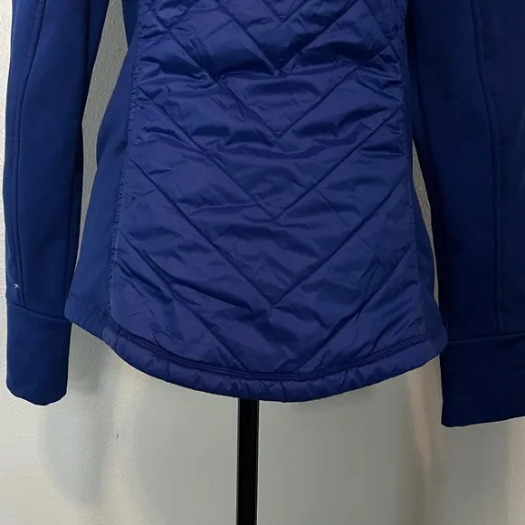 ATHLETA Womens Rock Springs Quilted Hooded Full Zip Insulated Jacket (Size S)