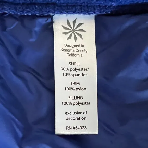 ATHLETA Womens Rock Springs Quilted Hooded Full Zip Insulated Jacket (Size S)