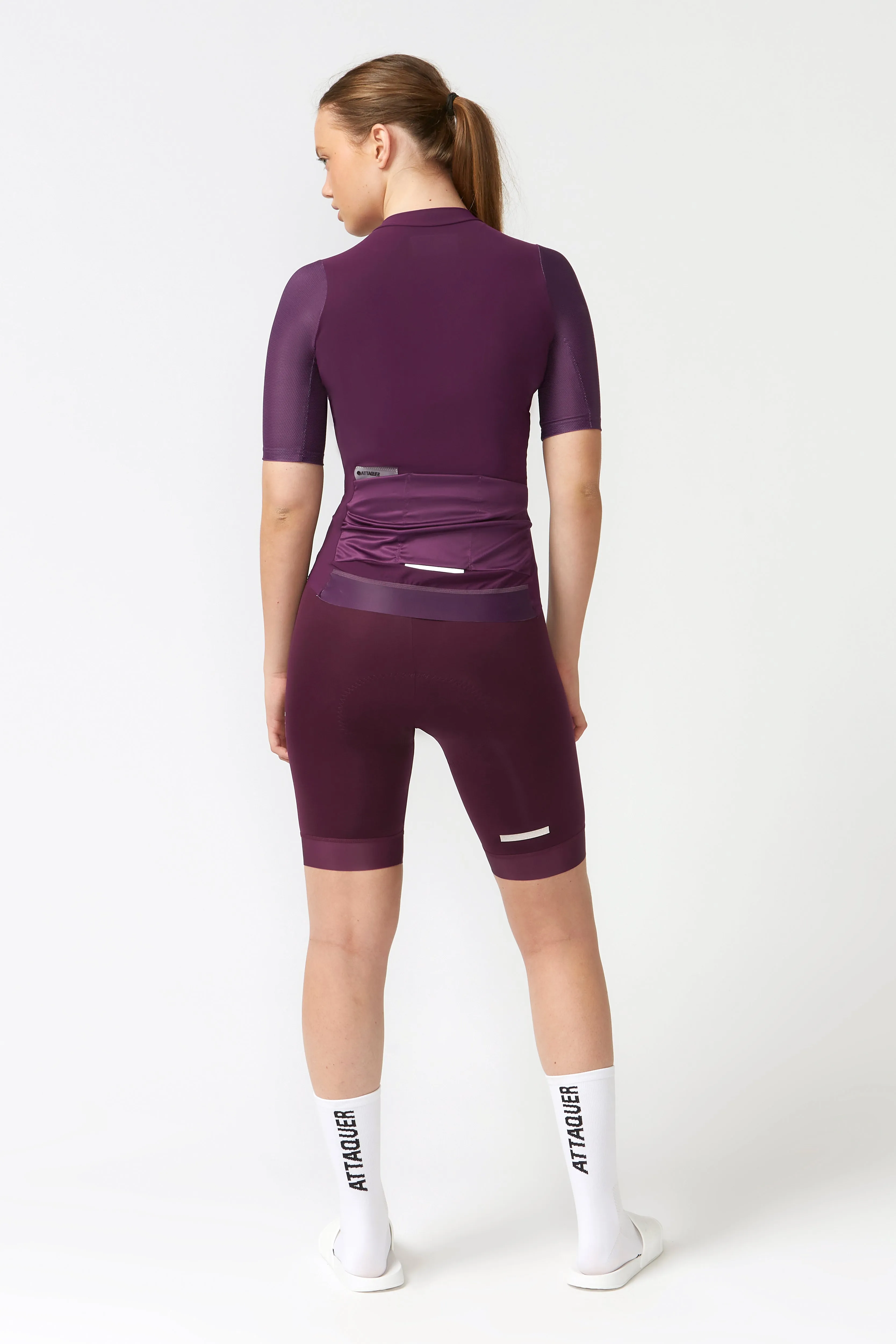 Attaquer Womens Race Jersey - Burgundy