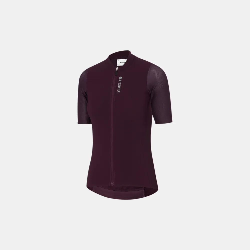 Attaquer Womens Race Jersey - Burgundy