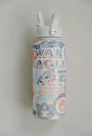 Auburn University 32 oz Insulated Water Bottle