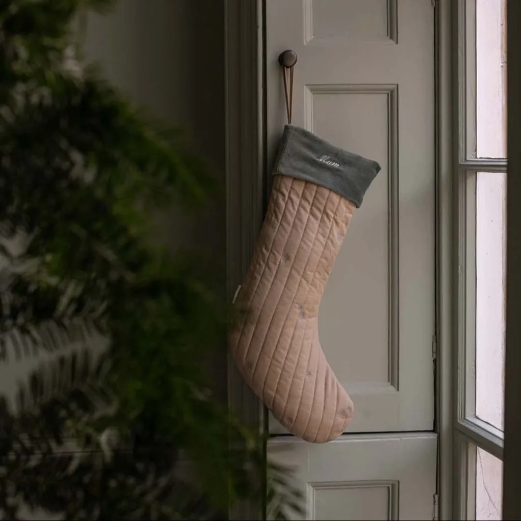 AVERY ROW Christmas Stocking - Snowflakes