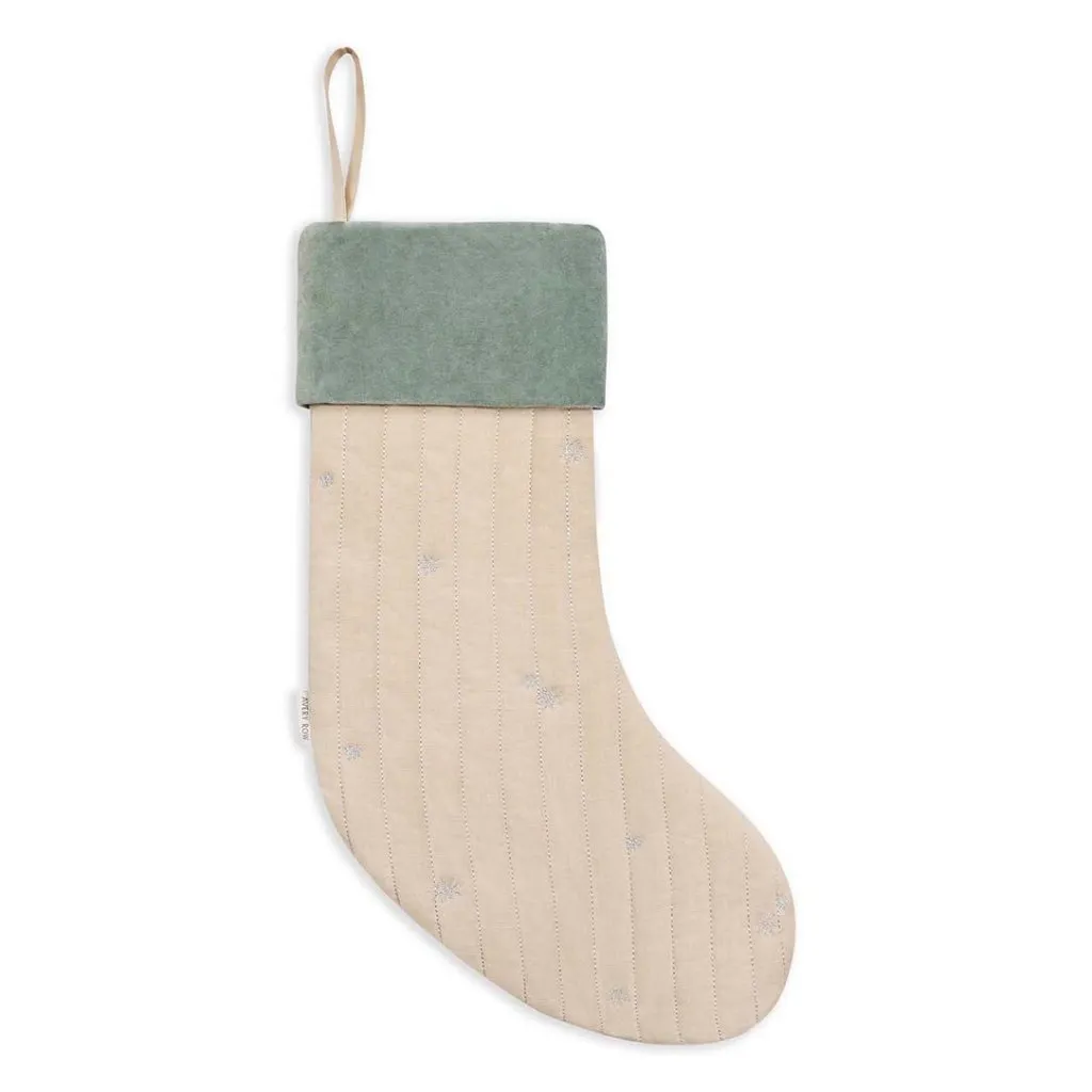 AVERY ROW Christmas Stocking - Snowflakes