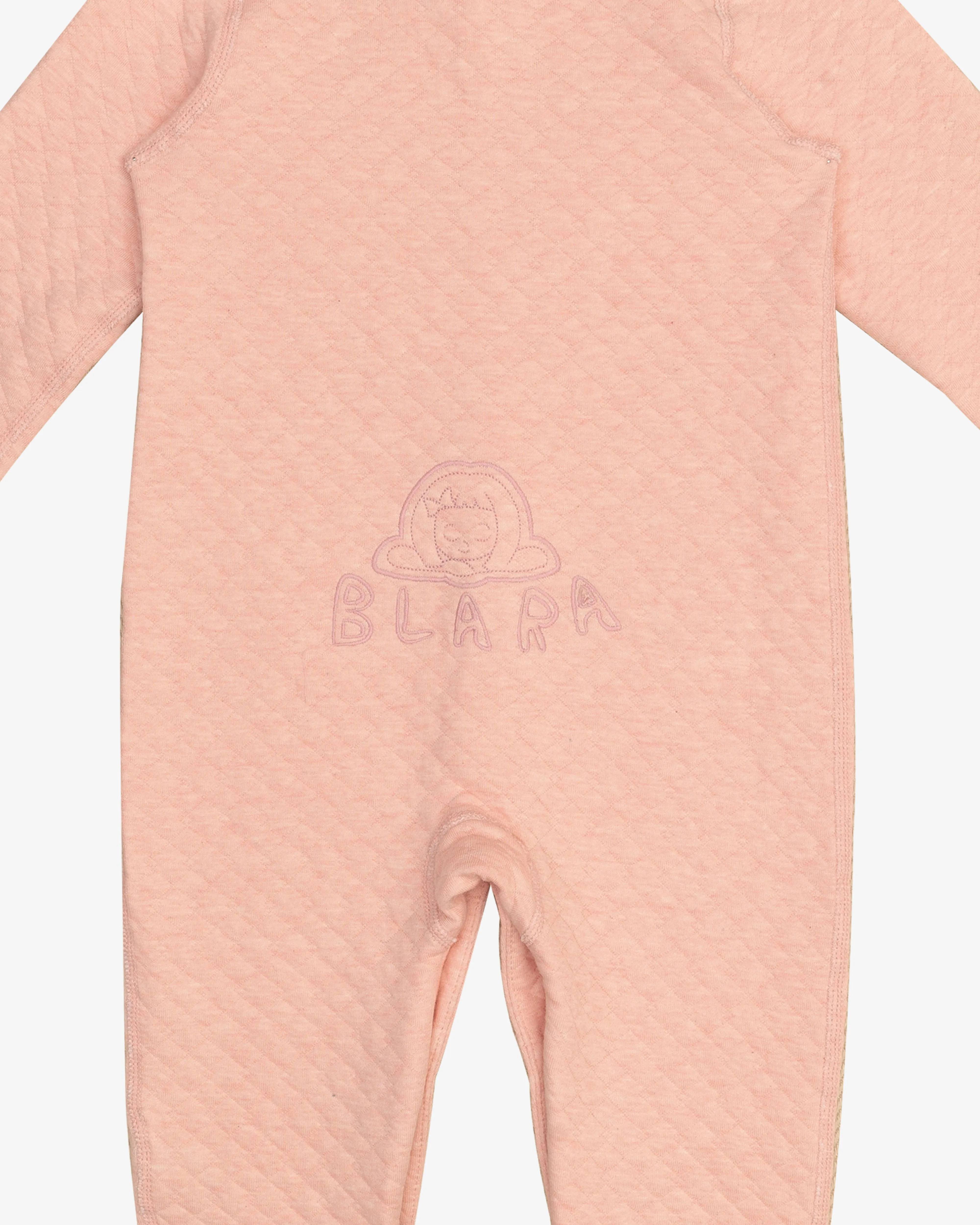 Back Embroidered Double-layered Coverall