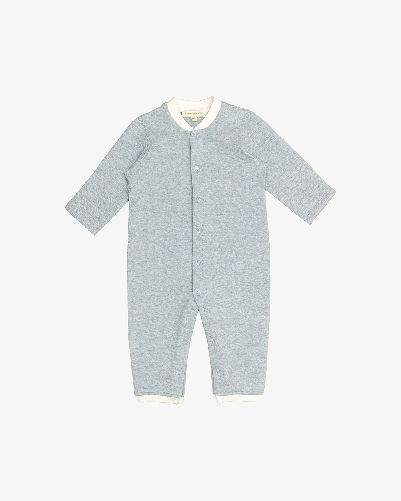 Back Embroidered Double-layered Coverall