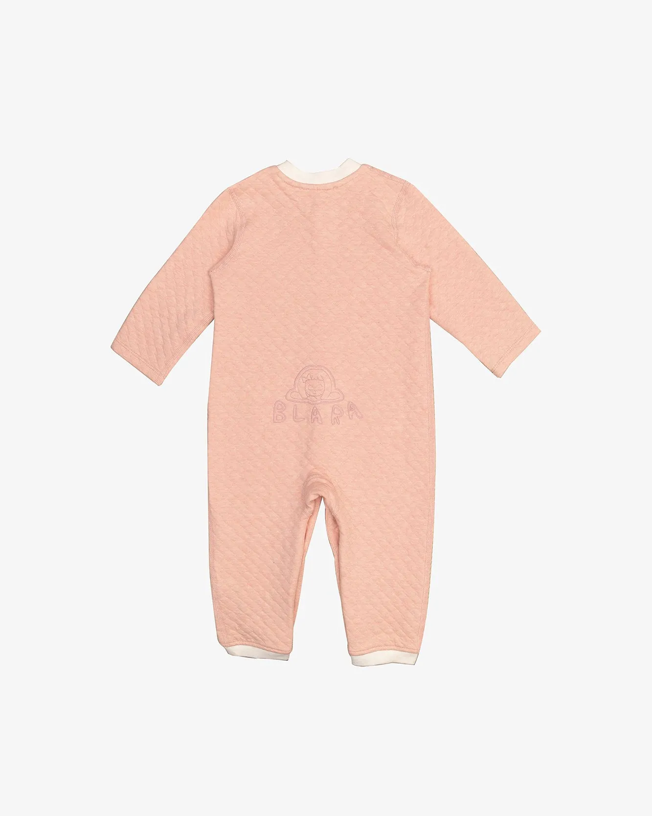 Back Embroidered Double-layered Coverall