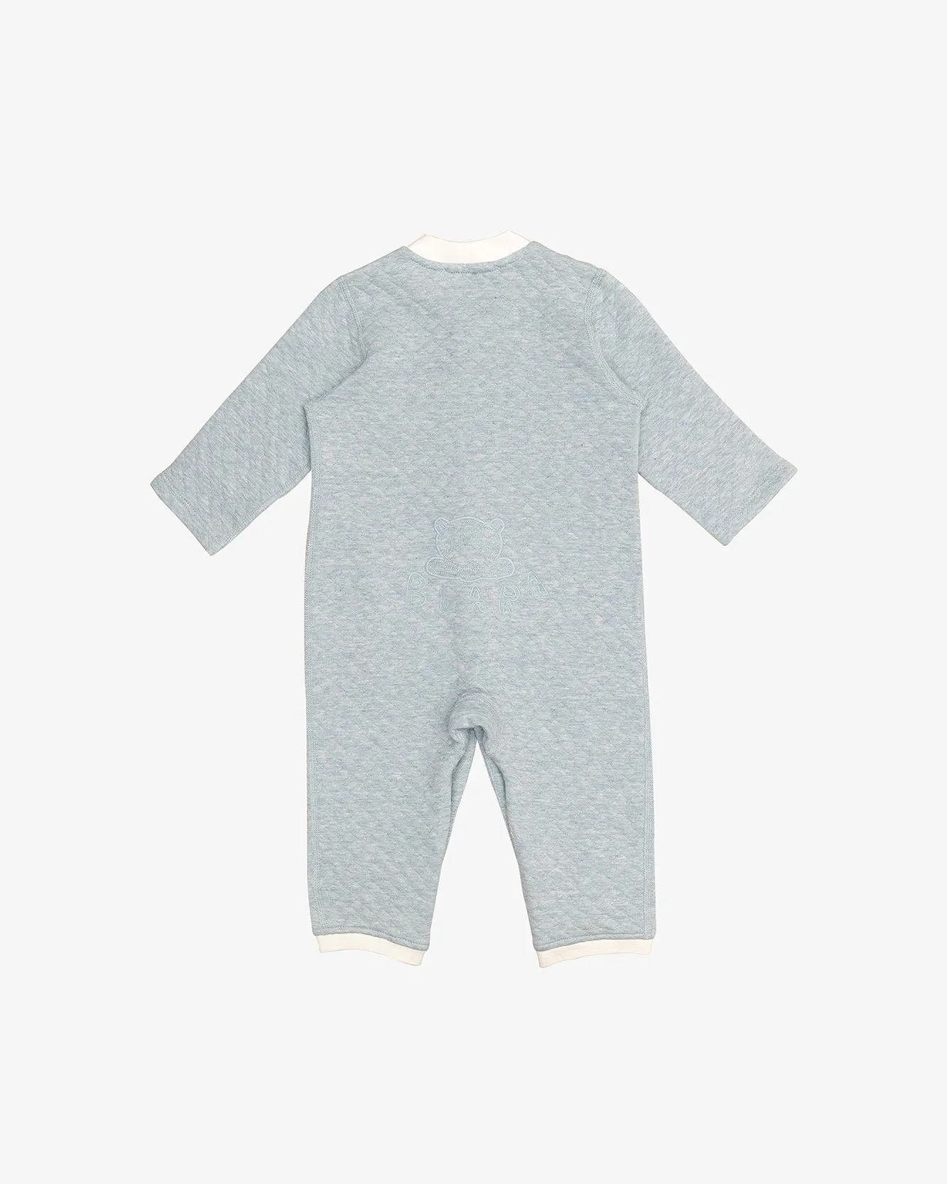 Back Embroidered Double-layered Coverall