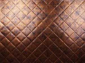Backsplash Tile Mini Quilted Moonstone Copper