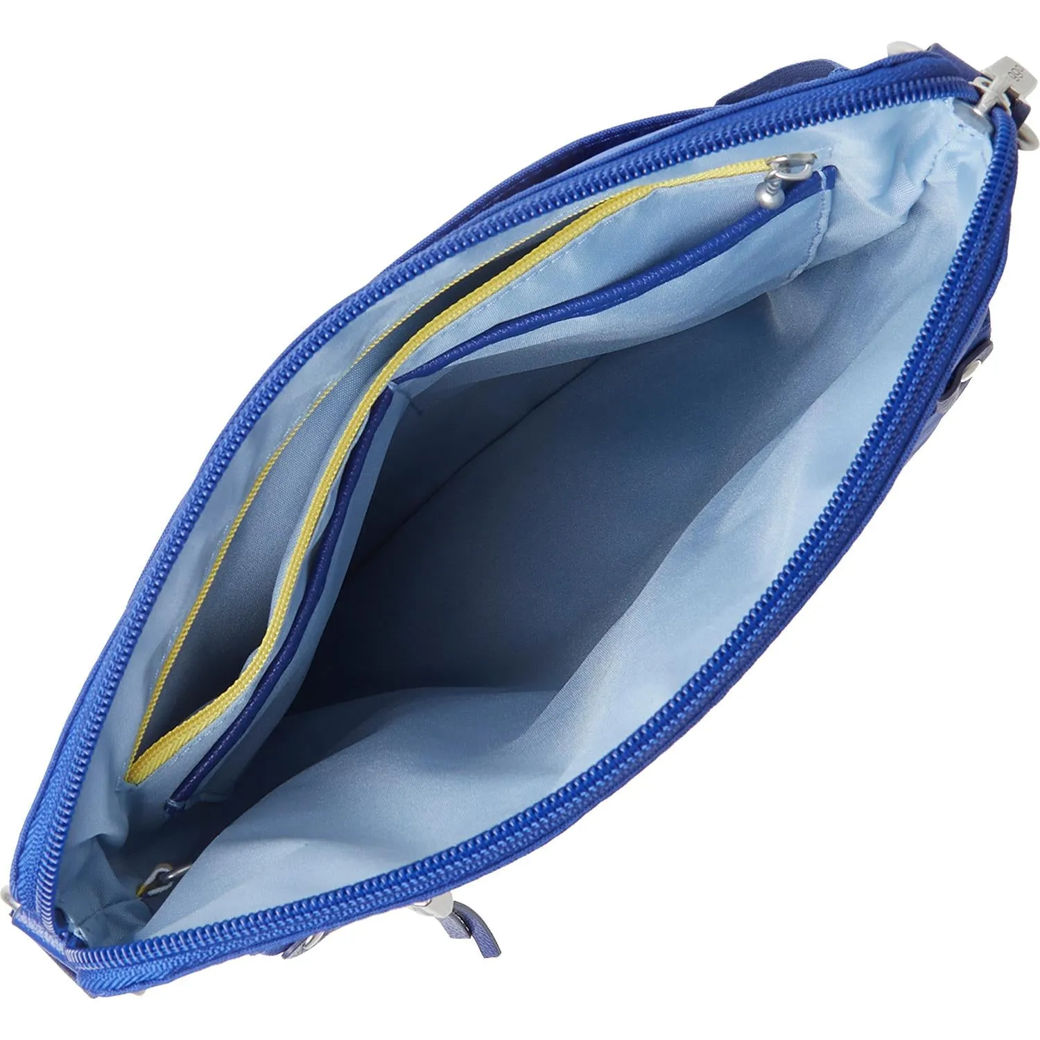 Baggallini Go Bagg With RFID Phone Wristlet Cobalt/Skylight Nylon