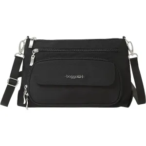 Baggallini Original Everyday Bag Black w/Sand Lining