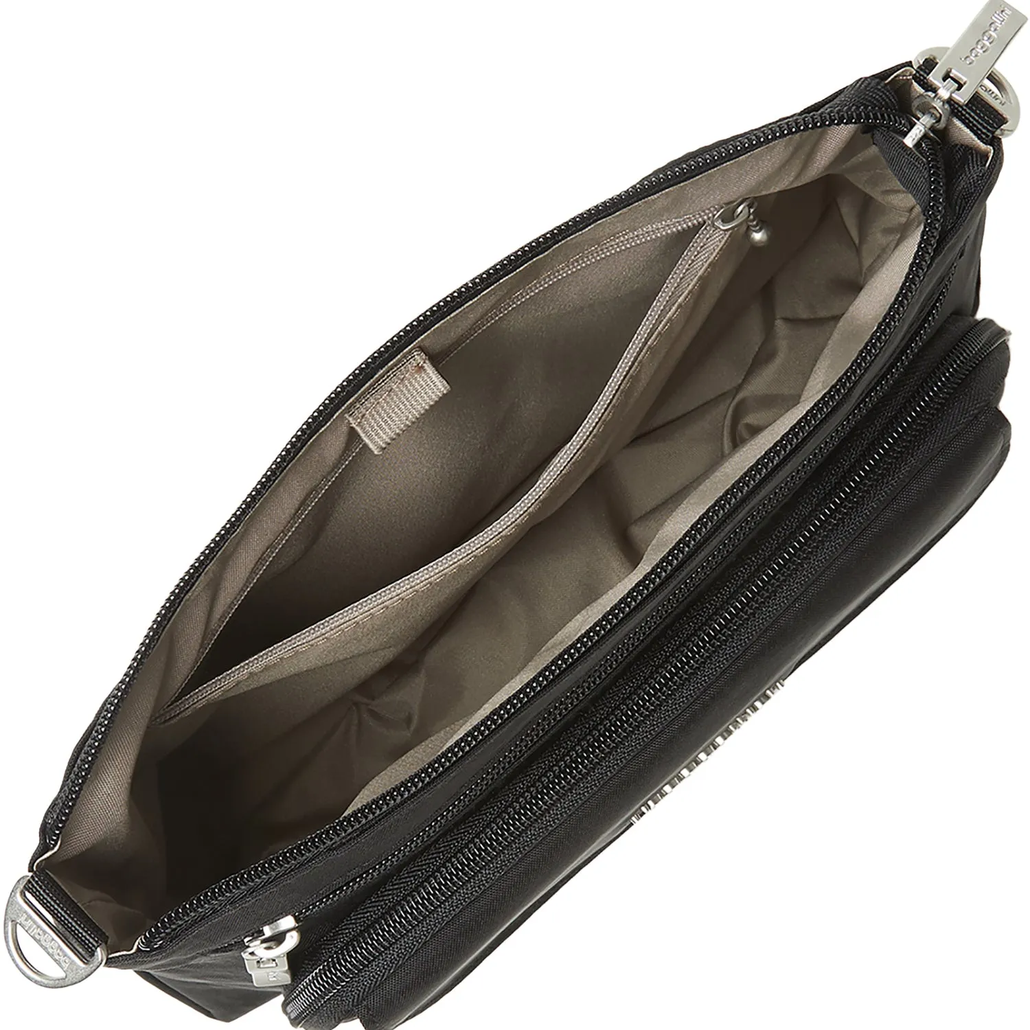 Baggallini Original Everyday Bag Black w/Sand Lining
