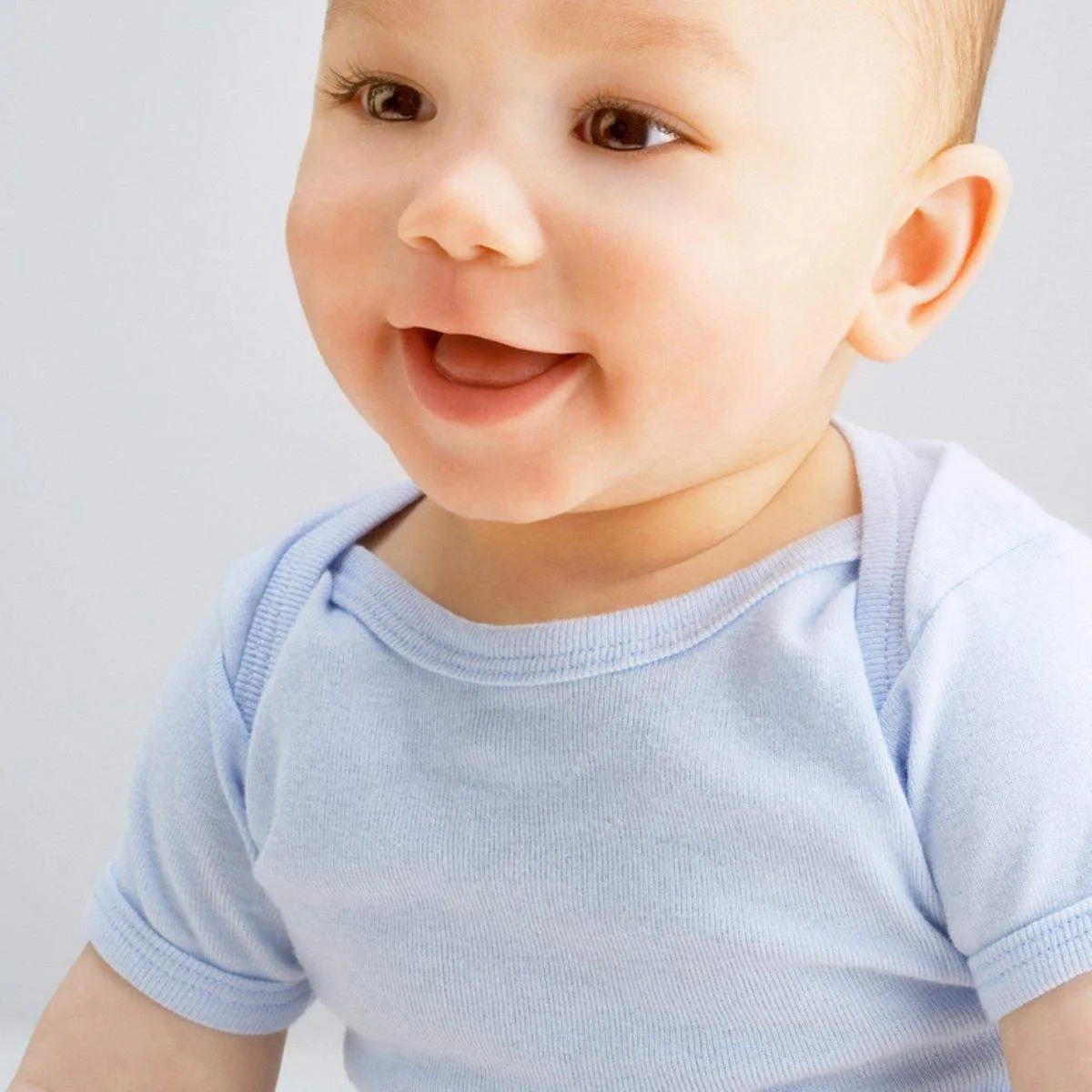 Bambini 9 Pc Boy Layette Baby Bib, Onesies, Beanies Clothes Set (NB,S,M,L)