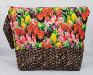 Basket of Tulips - Project Bag - Medium