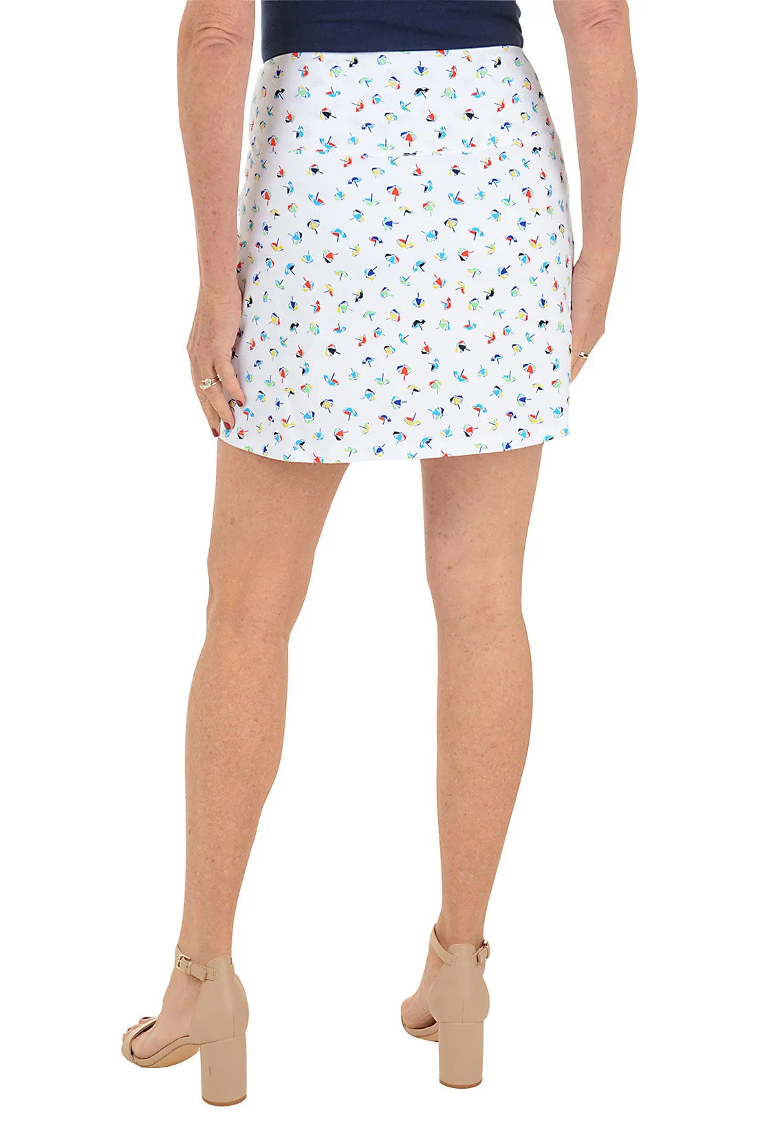 Beach Day Slimming Skort