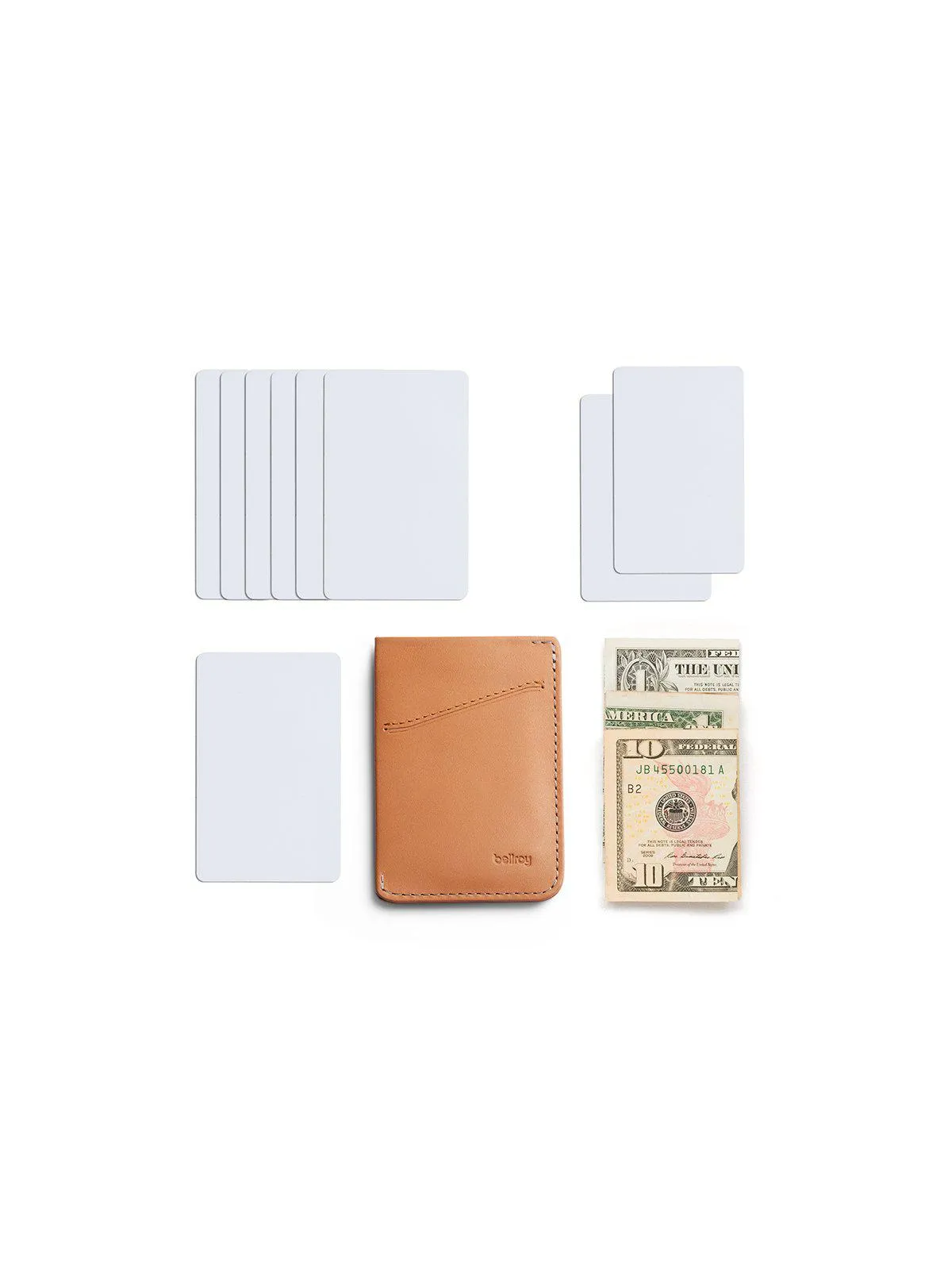 Bellroy Card Sleeve Toffee