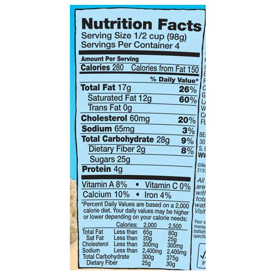 Ben & Jerry's Coconuts for Caramel Core (Pint)