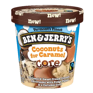 Ben & Jerry's Coconuts for Caramel Core (Pint)