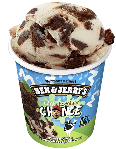 Ben & Jerry's Mint Chocolate Chance Ice Cream (Pint)