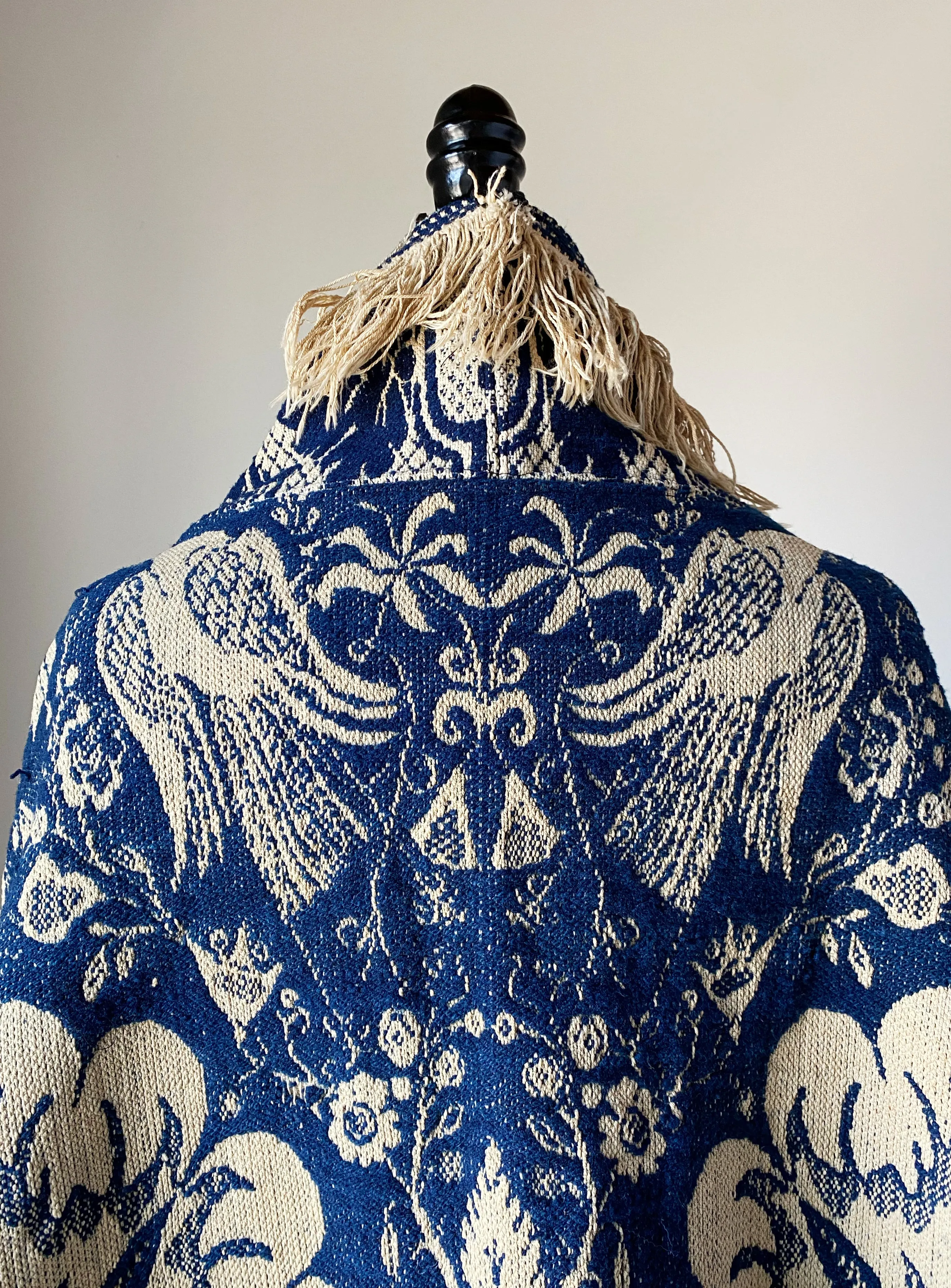 bird of paradise coverlet cocoon jacket