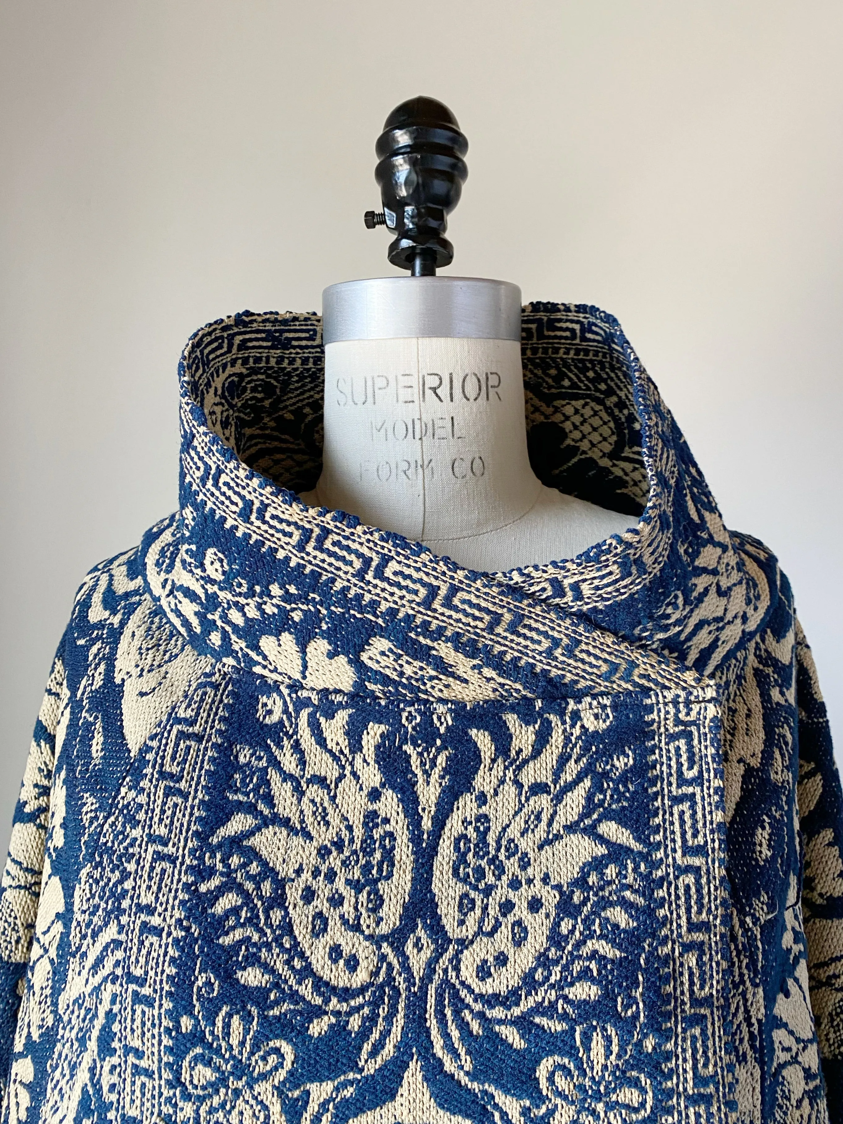 bird of paradise coverlet cocoon jacket